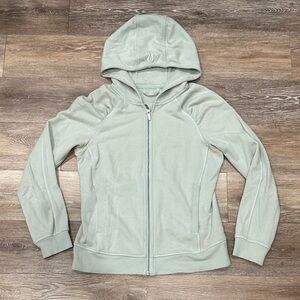 Lululemon Mint Green Zip-Up Hoodie